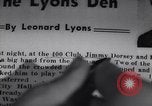 Image of Jimmy Dorsey New York United States USA, 1946, second 9 stock footage video 65675038956