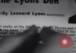 Image of Jimmy Dorsey New York United States USA, 1946, second 10 stock footage video 65675038956