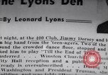 Image of Jimmy Dorsey New York United States USA, 1946, second 14 stock footage video 65675038956