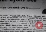 Image of Jimmy Dorsey New York United States USA, 1946, second 19 stock footage video 65675038956