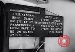 Immagine di Nave passeggeri Kedmah Marsiglia Francia, 1948, secondo 9 filmato di repertorio 65675038959