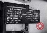 Immagine di Nave passeggeri Kedmah Marsiglia Francia, 1948, secondo 10 filmato di repertorio 65675038959