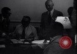 Image of Officials sign documents United States USA, 1951, second 7 stock footage video 65675038981