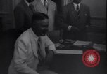 Image of Officials sign documents United States USA, 1951, second 10 stock footage video 65675038981
