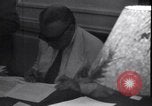 Image of Officials sign documents United States USA, 1951, second 14 stock footage video 65675038981