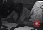 Image of Officials sign documents United States USA, 1951, second 18 stock footage video 65675038981
