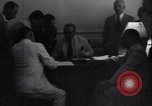 Image of Officials sign documents United States USA, 1951, second 33 stock footage video 65675038981