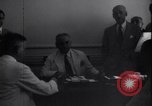 Image of Officials sign documents United States USA, 1951, second 39 stock footage video 65675038981