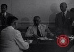 Image of Officials sign documents United States USA, 1951, second 42 stock footage video 65675038981