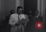 Image of Officials sign documents United States USA, 1951, second 47 stock footage video 65675038981