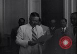 Image of Officials sign documents United States USA, 1951, second 51 stock footage video 65675038981