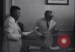 Image of Officials sign documents United States USA, 1951, second 58 stock footage video 65675038981