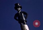 Image of totem poles Alaska USA, 1960, second 61 stock footage video 65675038983
