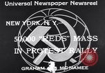 Image of Communist Party Parade New York City USA, 1939, second 9 stock footage video 65675038985