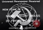 Image of Communist Party Parade New York City USA, 1939, second 10 stock footage video 65675038985