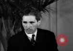 Image of member of Federation of Polish Jews Manhattan New York City USA, 1936, second 34 stock footage video 65675038988