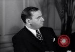 Image of member of Federation of Polish Jews Manhattan New York City USA, 1936, second 57 stock footage video 65675038988
