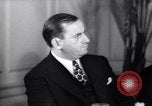 Image of member of Federation of Polish Jews Manhattan New York City USA, 1936, second 59 stock footage video 65675038988