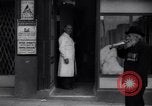 Image of Orthodox Jew announces Sabbath Tel Aviv Palestine, 1945, second 33 stock footage video 65675038994