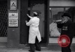 Image of Orthodox Jew announces Sabbath Tel Aviv Palestine, 1945, second 47 stock footage video 65675038994