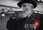 Image of Orthodox Jew announces Sabbath Tel Aviv Palestine, 1945, second 54 stock footage video 65675038994