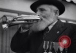 Image of Orthodox Jew announces Sabbath Tel Aviv Palestine, 1945, second 56 stock footage video 65675038994