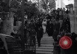 Image of Wedding Party on steps Tel Aviv Palestine, 1945, second 15 stock footage video 65675038995