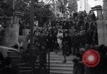 Image of Wedding Party on steps Tel Aviv Palestine, 1945, second 17 stock footage video 65675038995