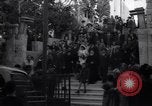 Image of Wedding Party on steps Tel Aviv Palestine, 1945, second 18 stock footage video 65675038995