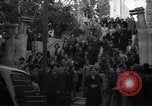 Image of Wedding Party on steps Tel Aviv Palestine, 1945, second 32 stock footage video 65675038995