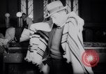 Image of Jewish prayers at synagogue Tel Aviv Palestine, 1945, second 5 stock footage video 65675038996