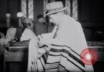Image of Jewish prayers at synagogue Tel Aviv Palestine, 1945, second 13 stock footage video 65675038996