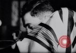 Image of Jewish prayers at synagogue Tel Aviv Palestine, 1945, second 36 stock footage video 65675038996