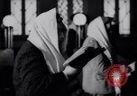 Image of Jewish prayers at synagogue Tel Aviv Palestine, 1945, second 60 stock footage video 65675038996