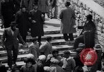 Image of Jews pray at Wailing Wall Jerusalem Palestine, 1945, second 20 stock footage video 65675038998