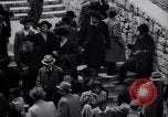 Image of Jews pray at Wailing Wall Jerusalem Palestine, 1945, second 29 stock footage video 65675038998