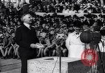 Image of  Dr.Hjalmar Schacht, Nazi Minister of Economics, gives speech Berlin Germany, 1934, second 14 stock footage video 65675039016