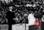 Image of  Dr.Hjalmar Schacht, Nazi Minister of Economics, gives speech Berlin Germany, 1934, second 15 stock footage video 65675039016