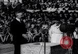 Image of  Dr.Hjalmar Schacht, Nazi Minister of Economics, gives speech Berlin Germany, 1934, second 18 stock footage video 65675039016