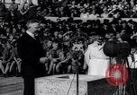 Image of  Dr.Hjalmar Schacht, Nazi Minister of Economics, gives speech Berlin Germany, 1934, second 20 stock footage video 65675039016