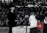 Image of  Dr.Hjalmar Schacht, Nazi Minister of Economics, gives speech Berlin Germany, 1934, second 21 stock footage video 65675039016