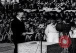 Image of  Dr.Hjalmar Schacht, Nazi Minister of Economics, gives speech Berlin Germany, 1934, second 24 stock footage video 65675039016