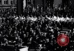 Image of  Dr.Hjalmar Schacht, Nazi Minister of Economics, gives speech Berlin Germany, 1934, second 25 stock footage video 65675039016