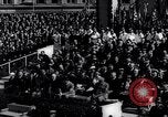 Image of  Dr.Hjalmar Schacht, Nazi Minister of Economics, gives speech Berlin Germany, 1934, second 33 stock footage video 65675039016