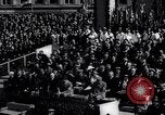 Image of  Dr.Hjalmar Schacht, Nazi Minister of Economics, gives speech Berlin Germany, 1934, second 34 stock footage video 65675039016