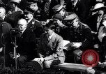 Image of  Dr.Hjalmar Schacht, Nazi Minister of Economics, gives speech Berlin Germany, 1934, second 35 stock footage video 65675039016
