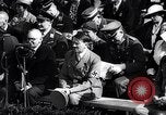 Image of  Dr.Hjalmar Schacht, Nazi Minister of Economics, gives speech Berlin Germany, 1934, second 36 stock footage video 65675039016