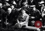 Image of  Dr.Hjalmar Schacht, Nazi Minister of Economics, gives speech Berlin Germany, 1934, second 37 stock footage video 65675039016