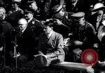 Image of  Dr.Hjalmar Schacht, Nazi Minister of Economics, gives speech Berlin Germany, 1934, second 39 stock footage video 65675039016