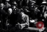 Image of  Dr.Hjalmar Schacht, Nazi Minister of Economics, gives speech Berlin Germany, 1934, second 50 stock footage video 65675039016